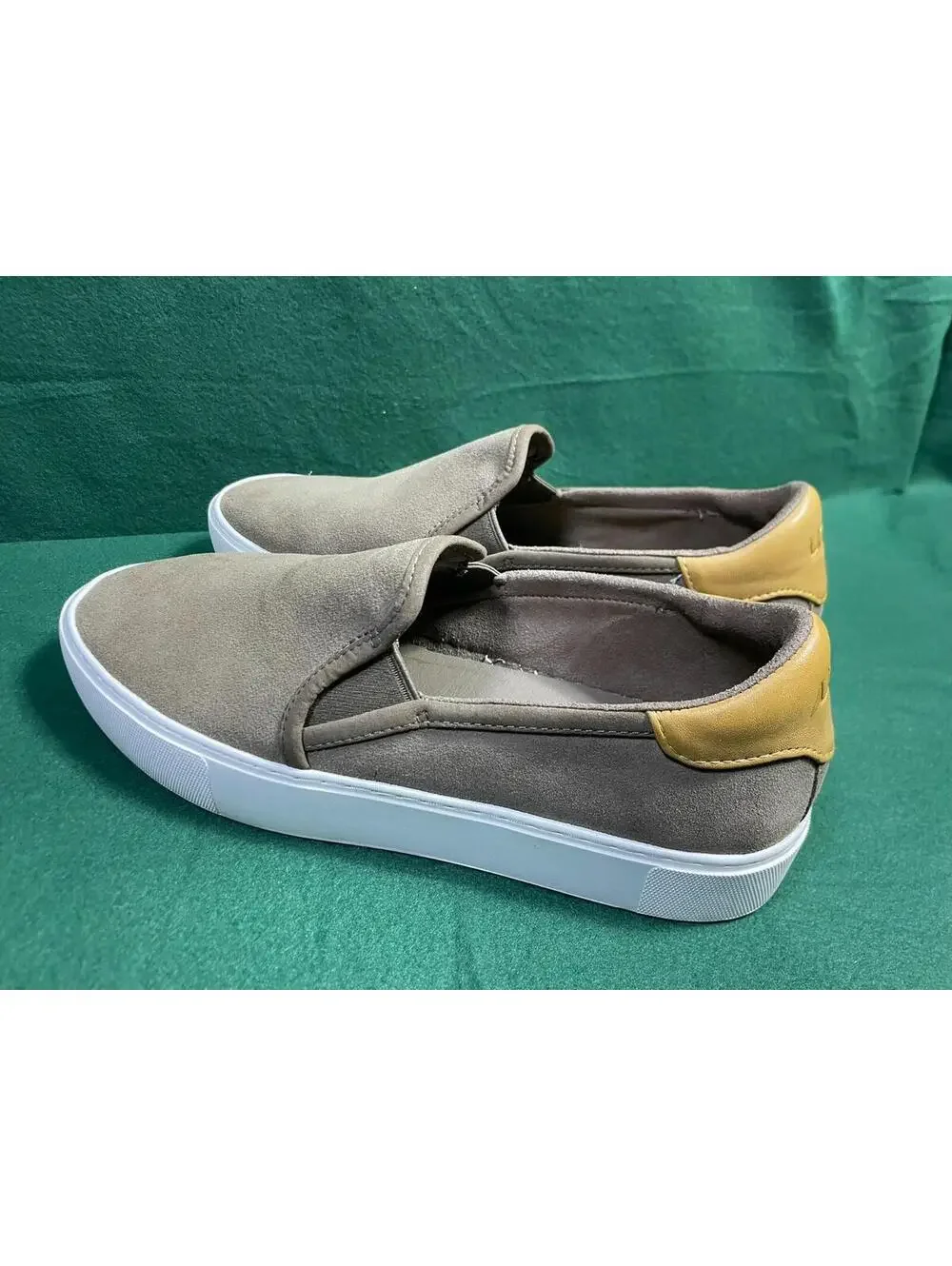 UGG Cahlvan Slip On Loafer Platform Sneaker Brown Suede Shoes Womens Size 9.5 - Picture 5 of 7